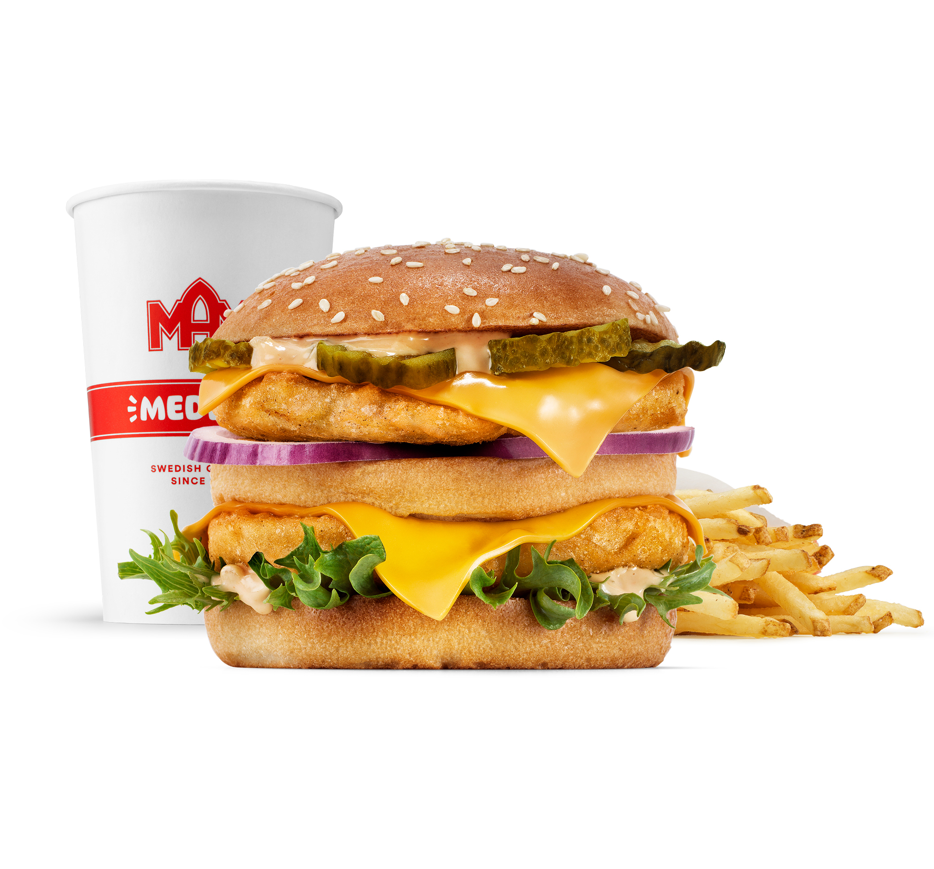 BIG Classic Chicken w zestawie​