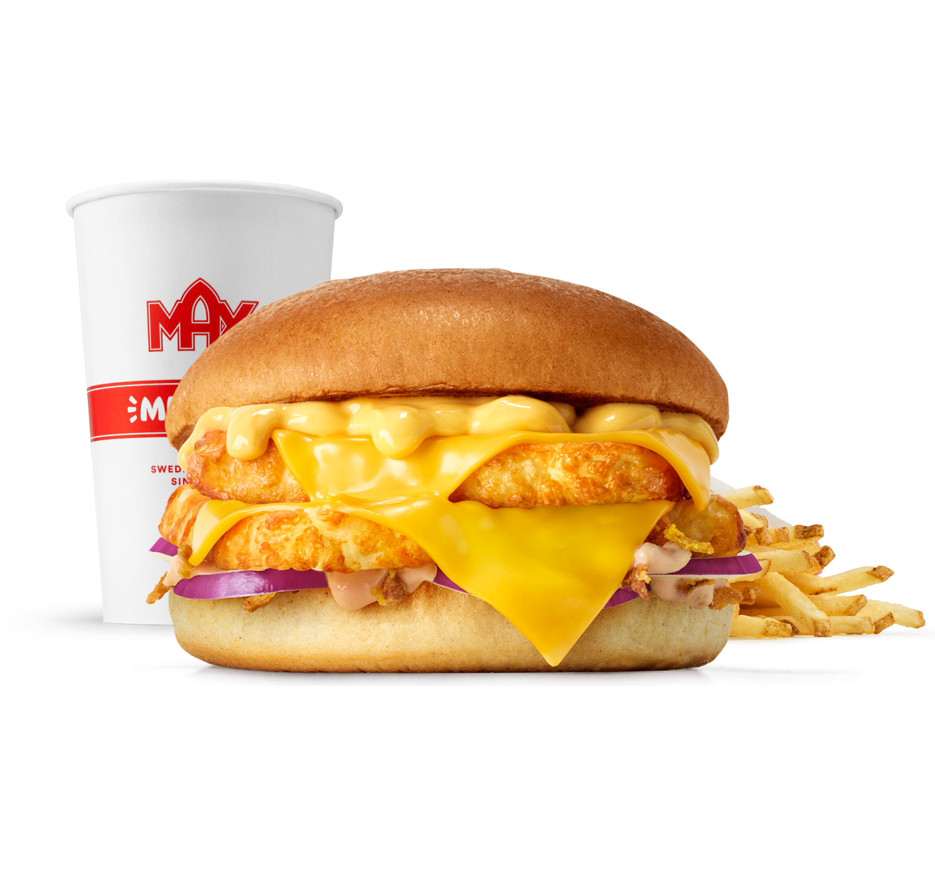 Cheddar Melt Maxoumi w zestawie