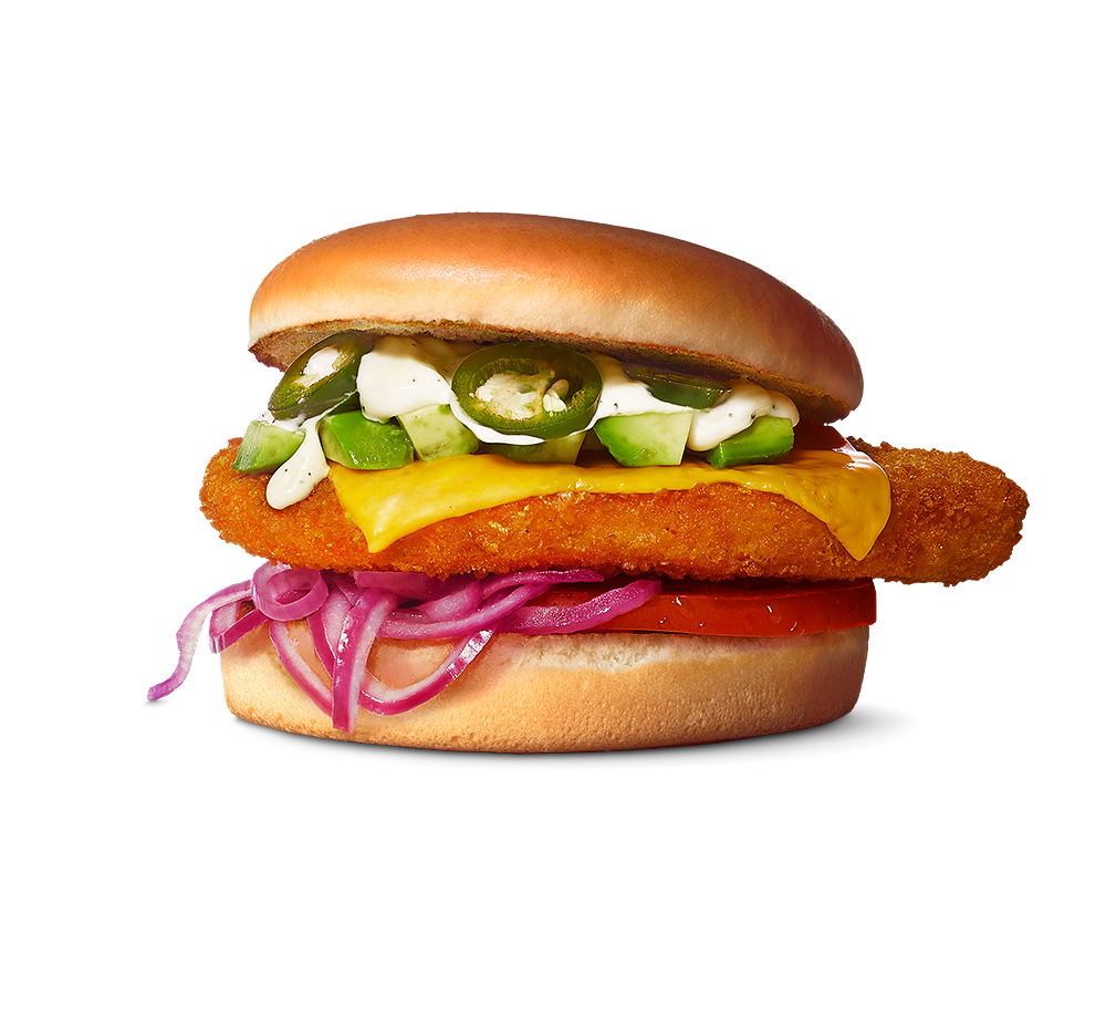 Spicy Avocado Kurczak Burger