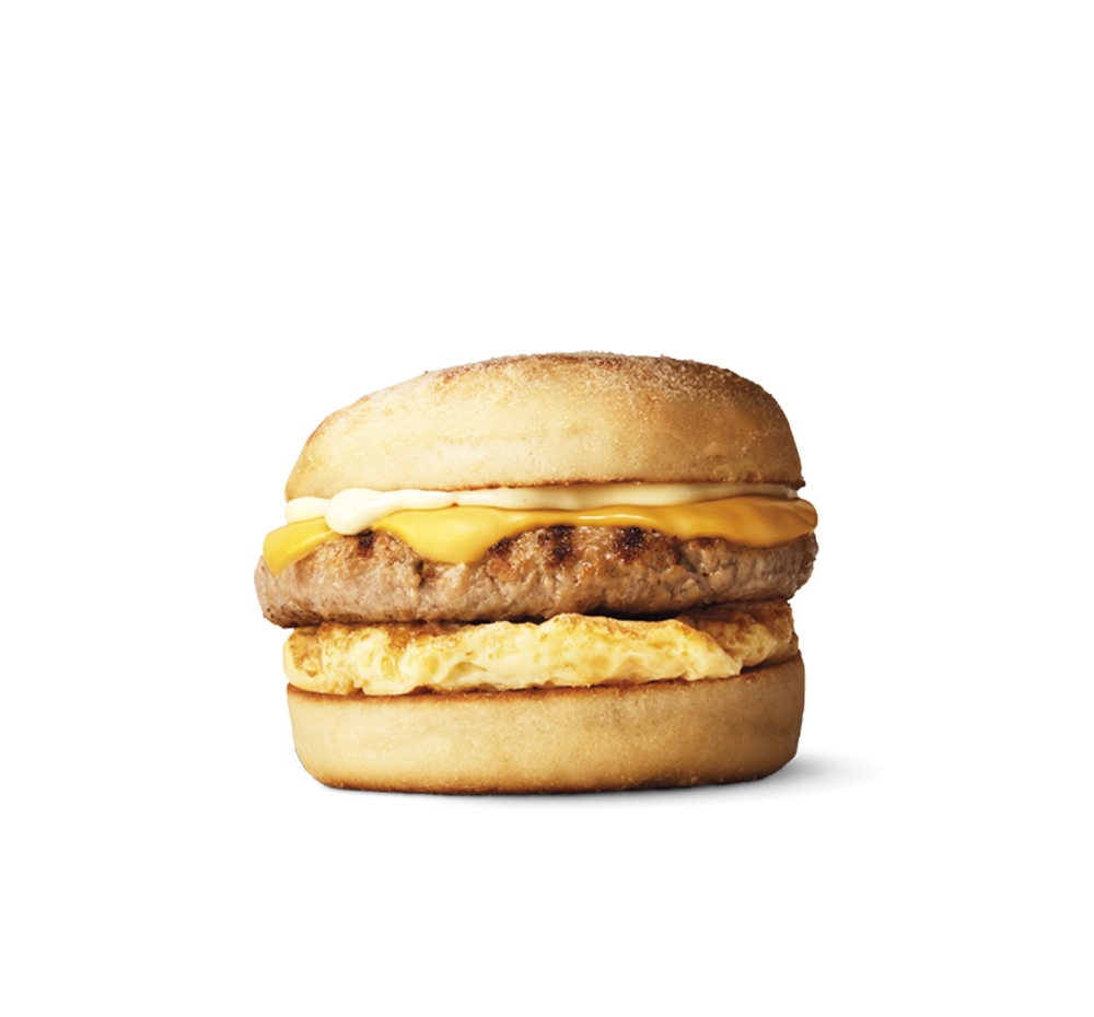Muffin Egg and Pork 
