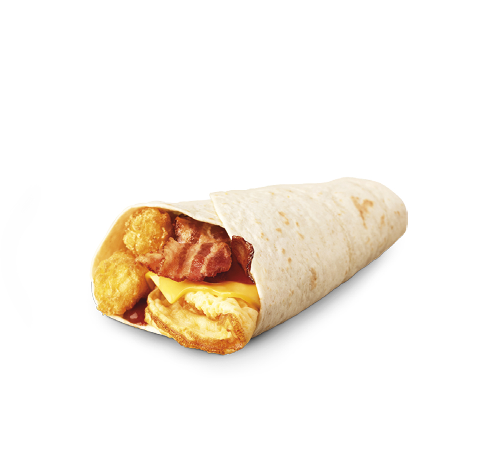 Wrap Egg and Bacon