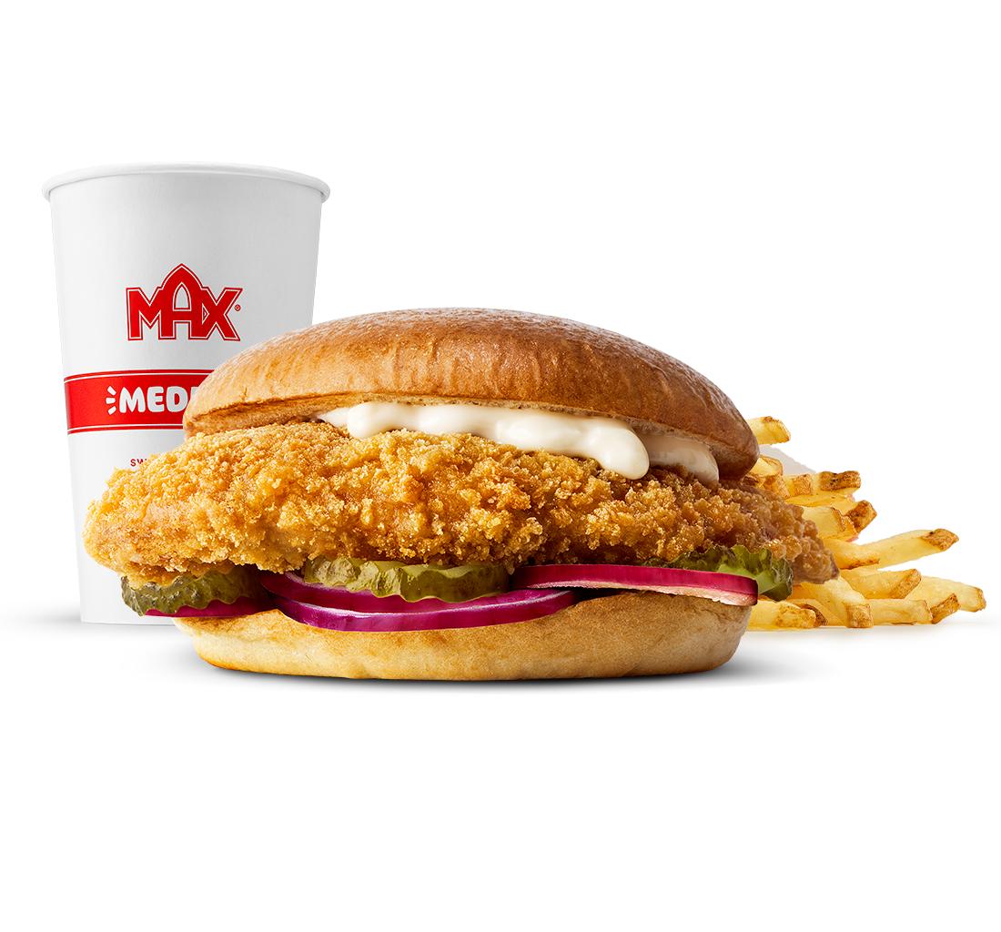 Grand Chicken Sandwich w zestawie
